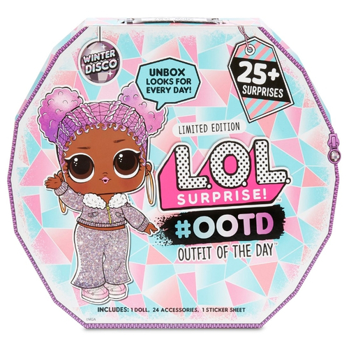 Кукла Лол Сюрприз Модный образ Зимнее диско (25 сюрпризов) LOL Surprise 562504 Winter Disco