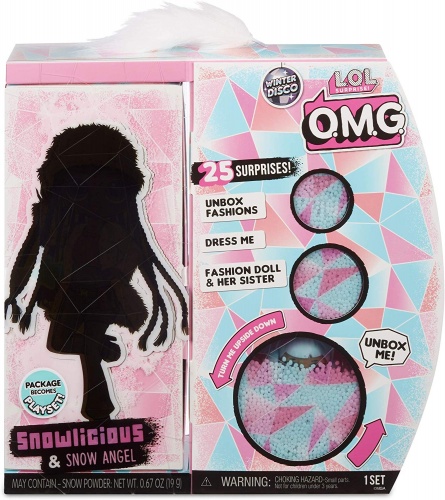 L.O.L. Surprise! O.M.G. Winter Disco Snowlicious Fashion Doll & Sister
