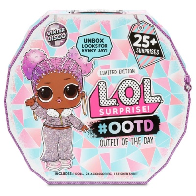 Кукла Лол Сюрприз Модный образ Зимнее диско (25 сюрпризов) LOL Surprise 562504 Winter Disco