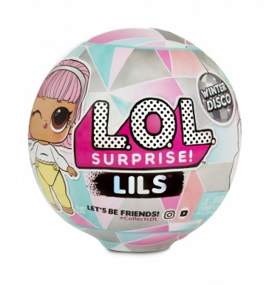 Кукла-сюрприз MGA Entertainment в шаре LOL Surprise Winter Disco Lil Sisters & Lil Pets, 559672