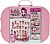 .O.L. Surprise! Fashion Show On-The-Go Storage. Playset with Doll Included – Light Pink